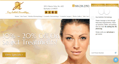 Desktop Screenshot of kaydermatology.com